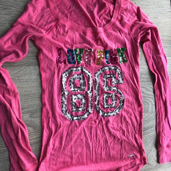 LOVE PINK long sleeve t shirt